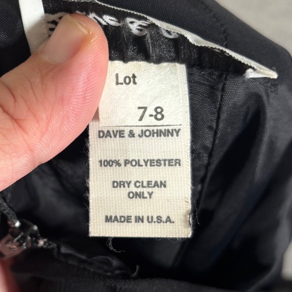 Vintage Dave & Johnny Mesh Cutout Dress Size S Black Halter Beaded Evening Gown - Picture 8 of 13